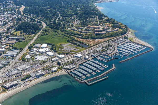 Port of Edmonds Marina in Edmonds, United States