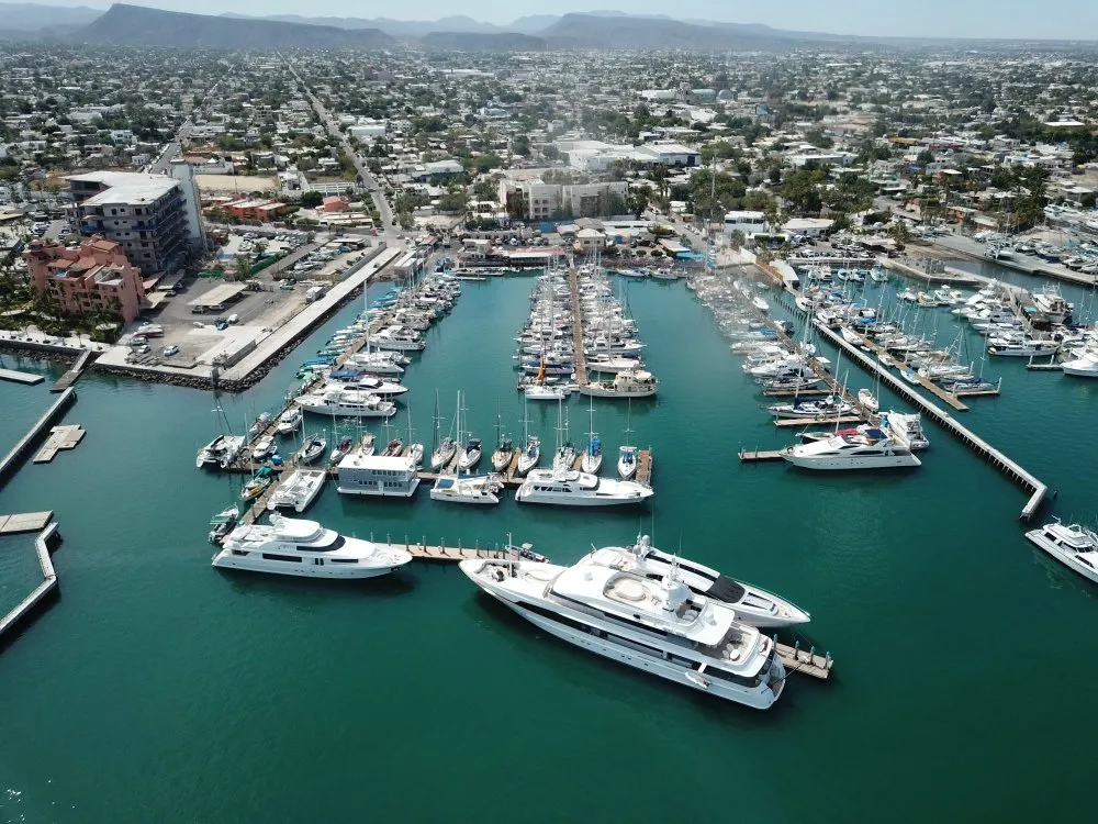 Marina La Paz in La Paz, Mexico