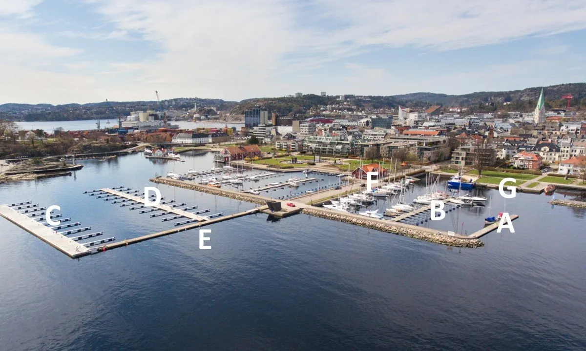Kristiansand gjestehavn, marina in Kristiansand, Norway — photo 6