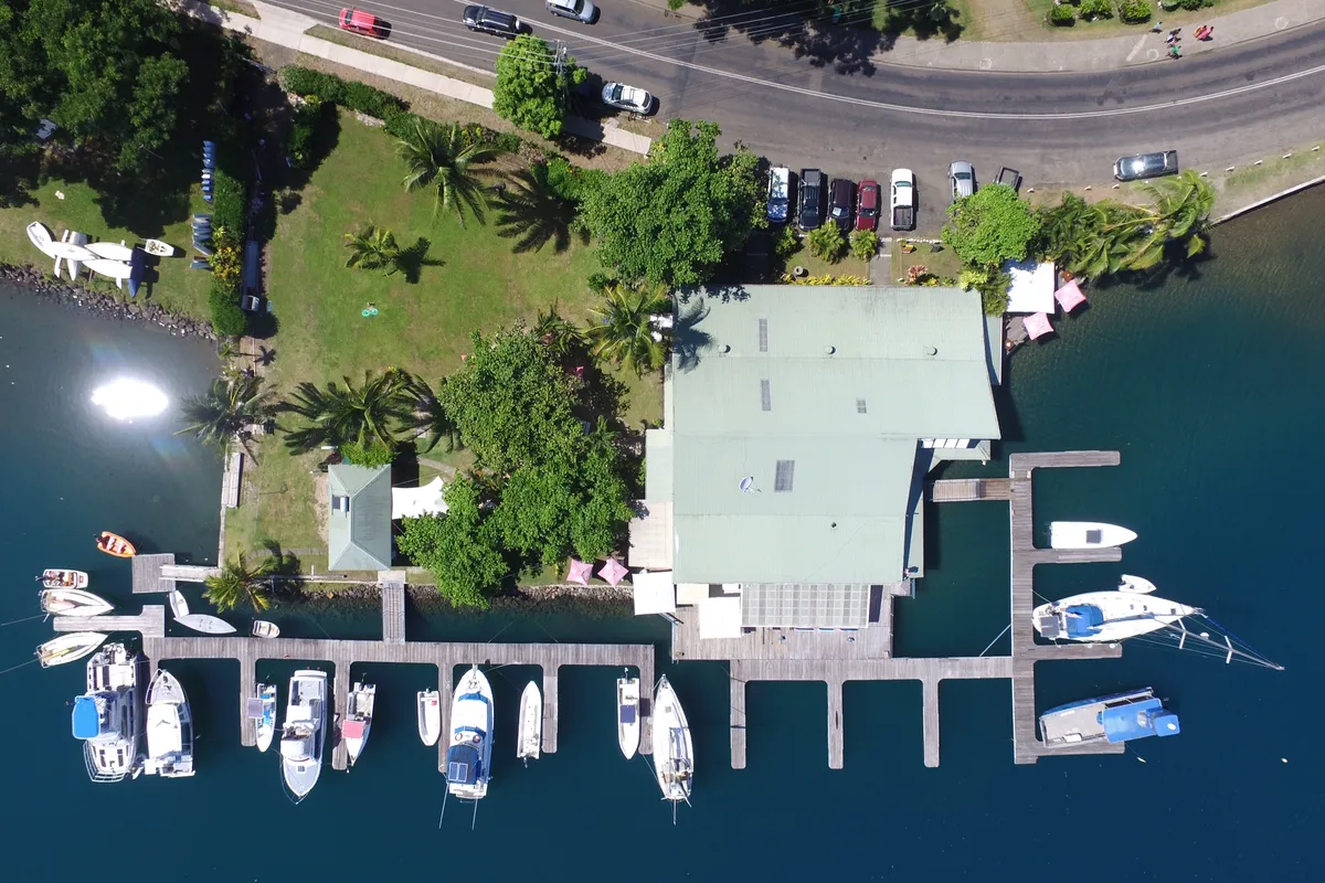 Copra Shed Marina in Savusavu, Fiji