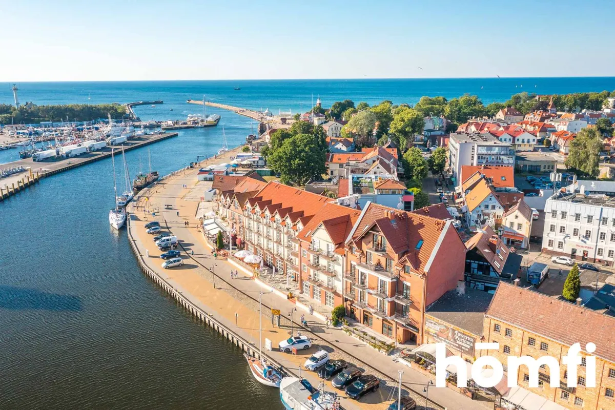 Ustka Harbour, marina in Ustka, Poland