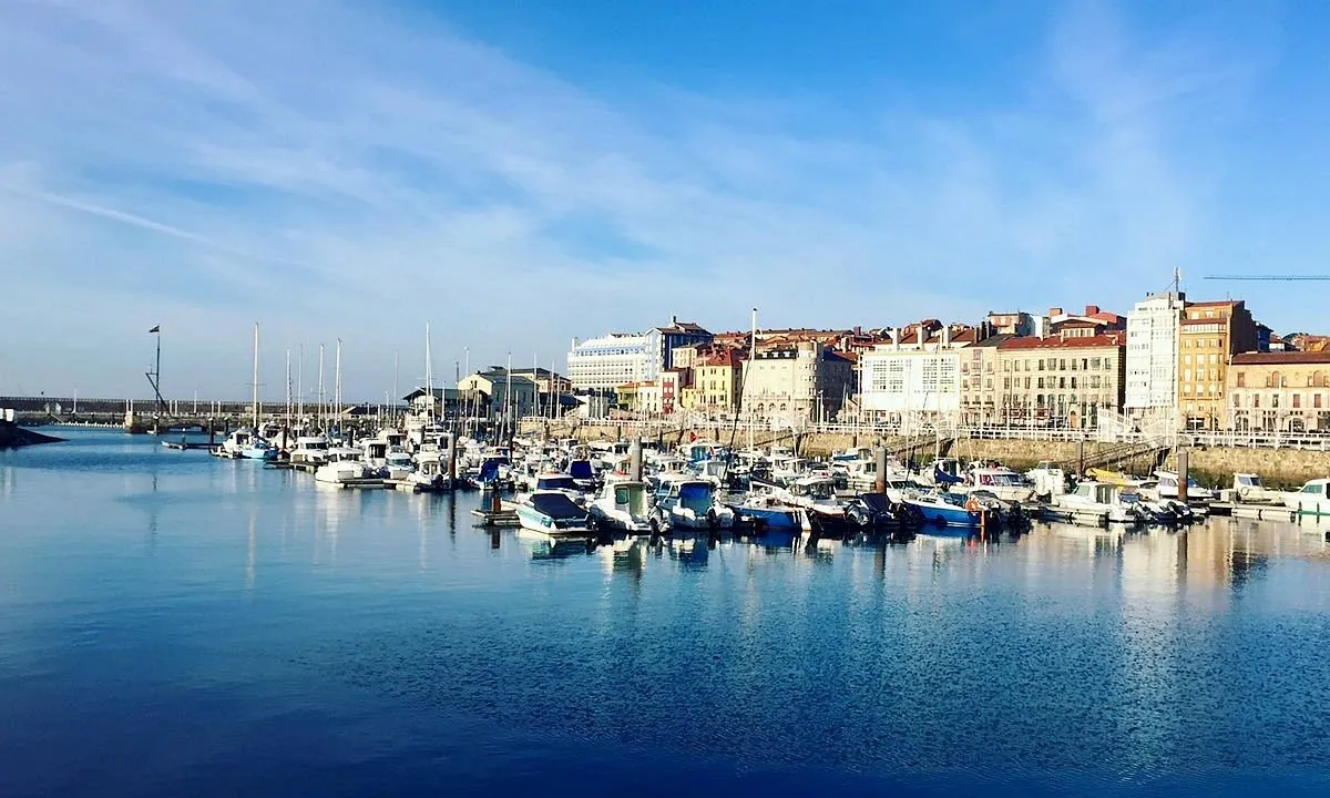 Puerto Deportivo de Gijón, marina in Gijón, Spain