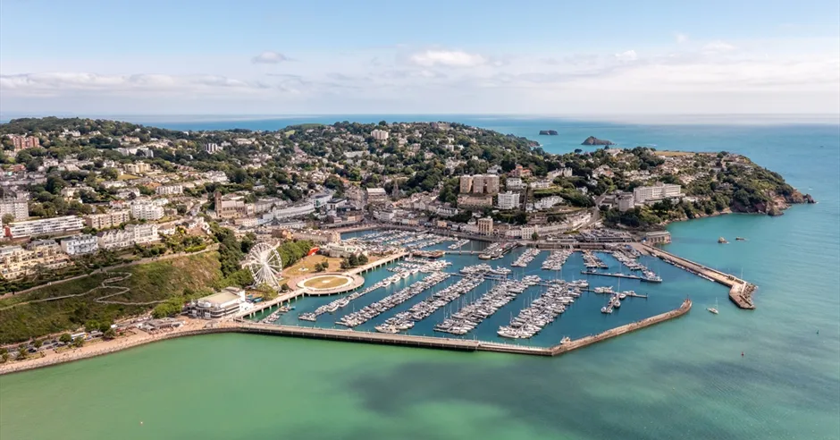 Torquay Marina in Torquay, United Kingdom