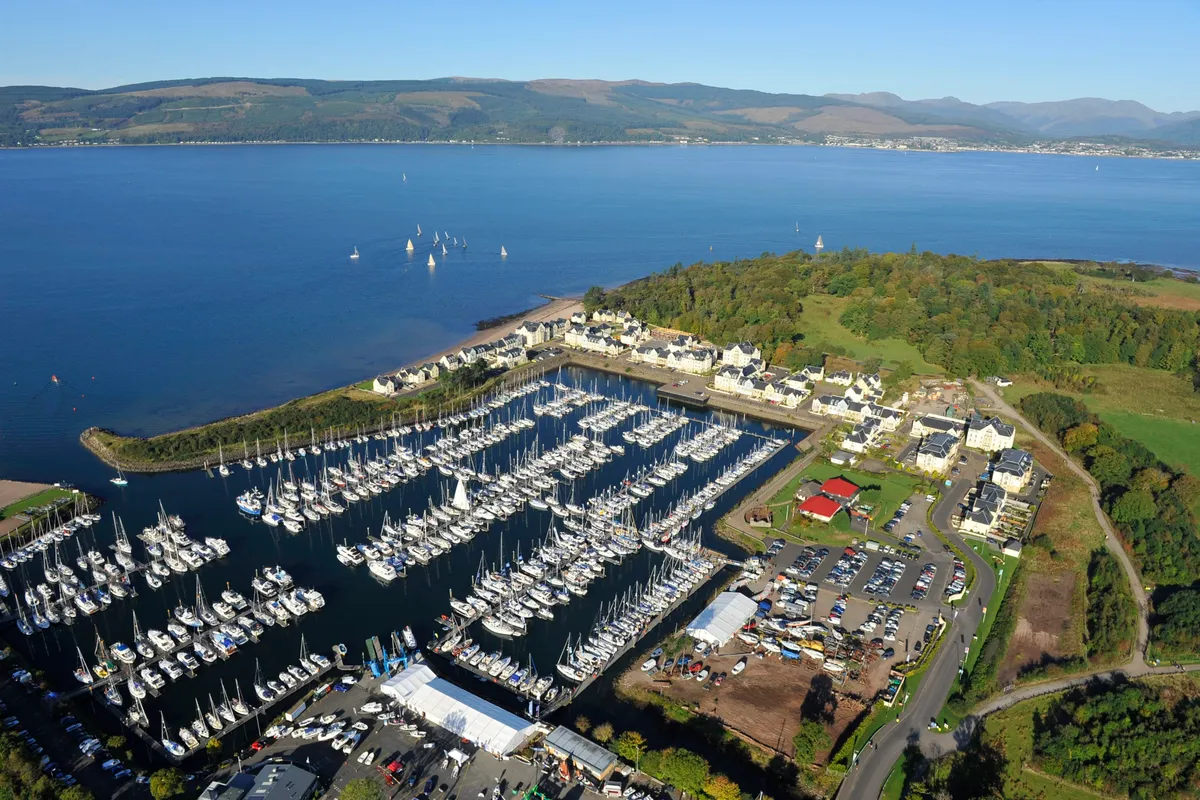 Kip Marina in Inverkip, United Kingdom