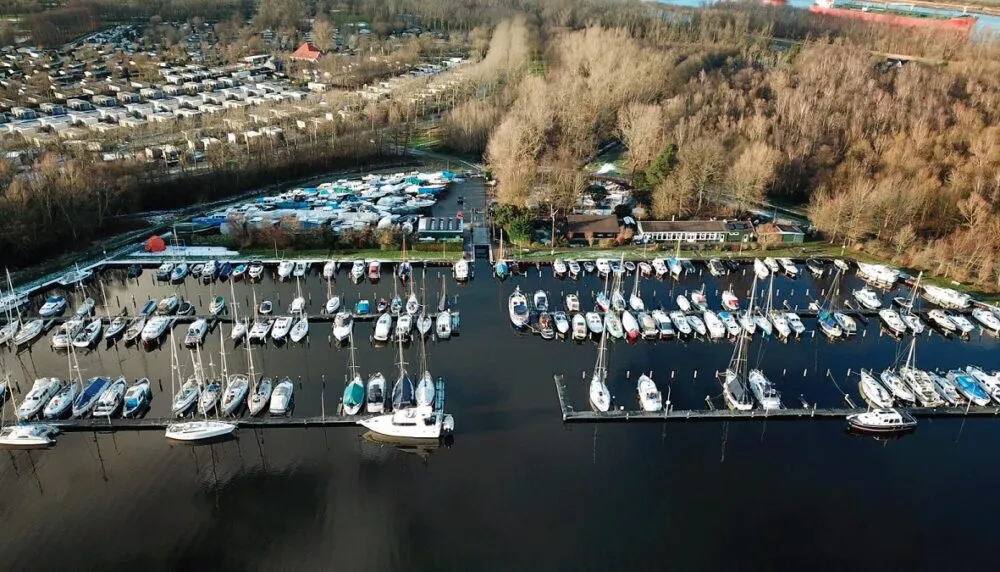 Watersportvereniging IJmond, marina in Velsen-Zuid, Netherlands