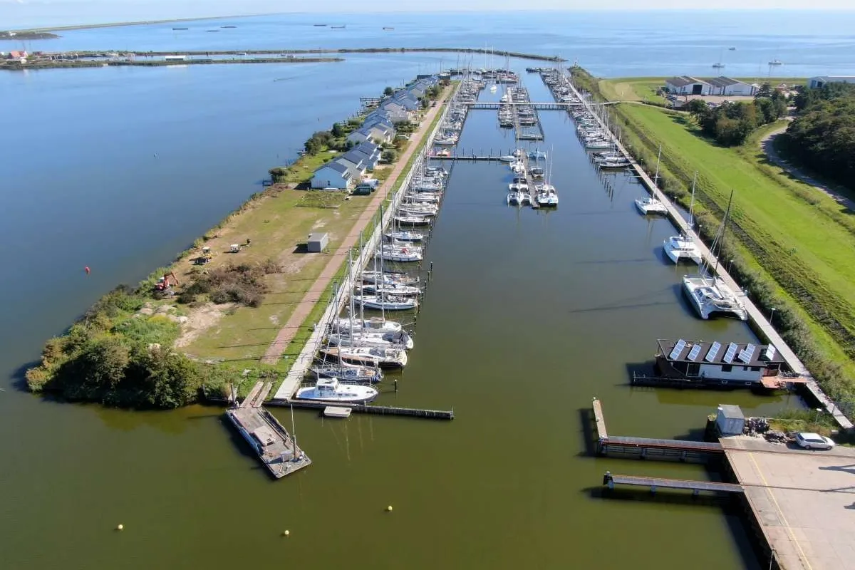 Marina Den Oever in Wieringerwerf, Netherlands