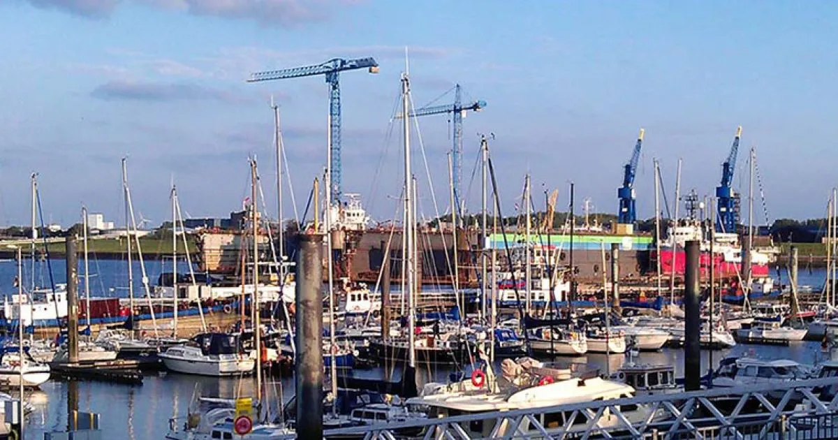 Jachthaven KZ&RV Neptunus, marina in Delfzijl, Netherlands — photo 2