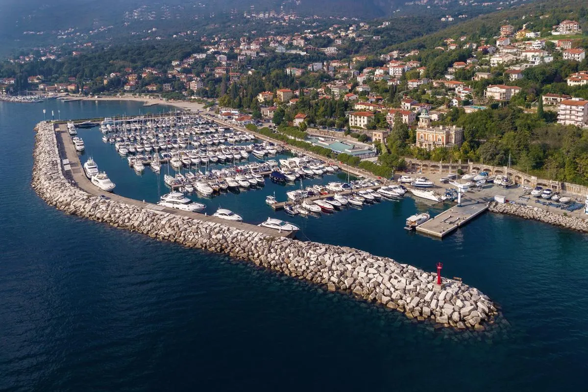 ACI Marina Opatija in Grad Opatija, Croatia