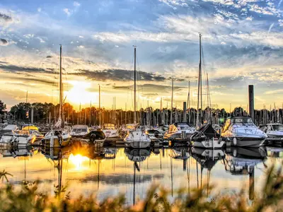 Jachthaven, De Spaanjerd, marina in Kinrooi, Belgium — photo 3