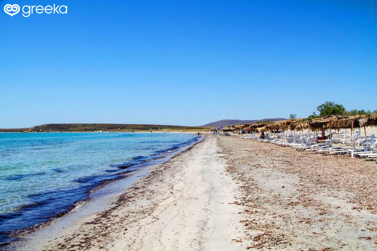 Keros Bay in Moudros Municipal Unit, Greece