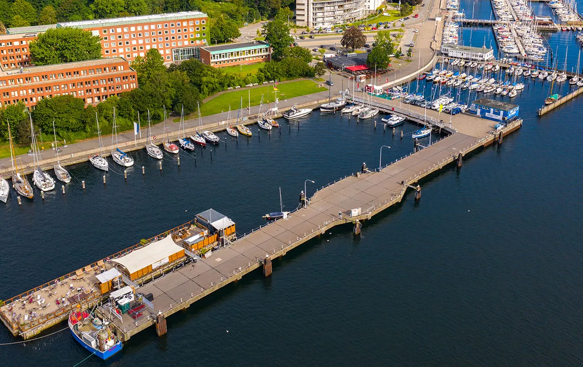 Sporthafen Blücherbrücke, marina in Kiel, Germany