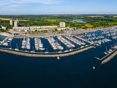 Sporthafen Blücherbrücke, marina in Kiel, Germany — photo 2