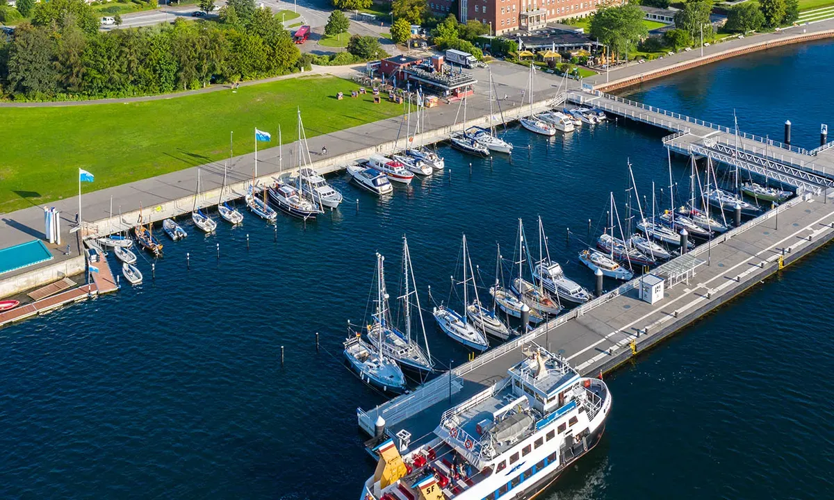 Sporthafen Blücherbrücke, marina in Kiel, Germany — photo 4