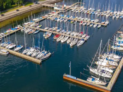 Yacht-Liegestelle Holtenau Marina in Kiel, Germany — photo 5