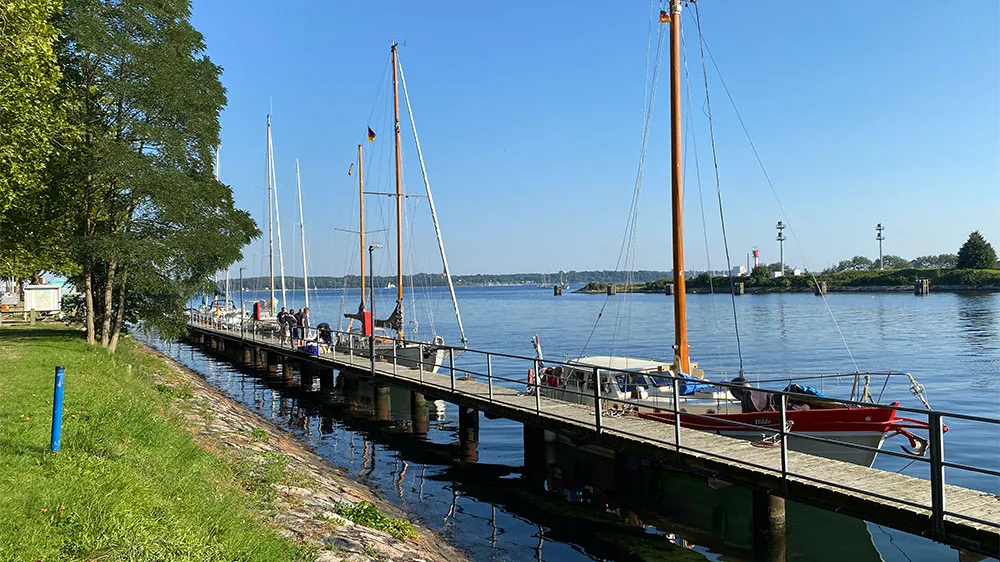 Yacht-Liegestelle Holtenau Marina in Kiel, Germany — photo 6