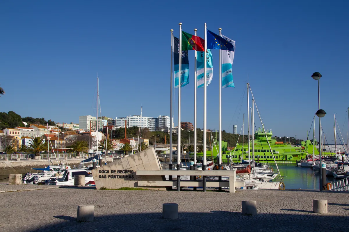 Doca de Recreio das Fontaínhas Marina in Setúbal, Portugal — photo 4
