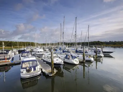 Bucklers Hard Marina in New Forest, United Kingdom — photo 2