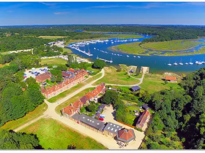 Bucklers Hard Marina in New Forest, United Kingdom — photo 5