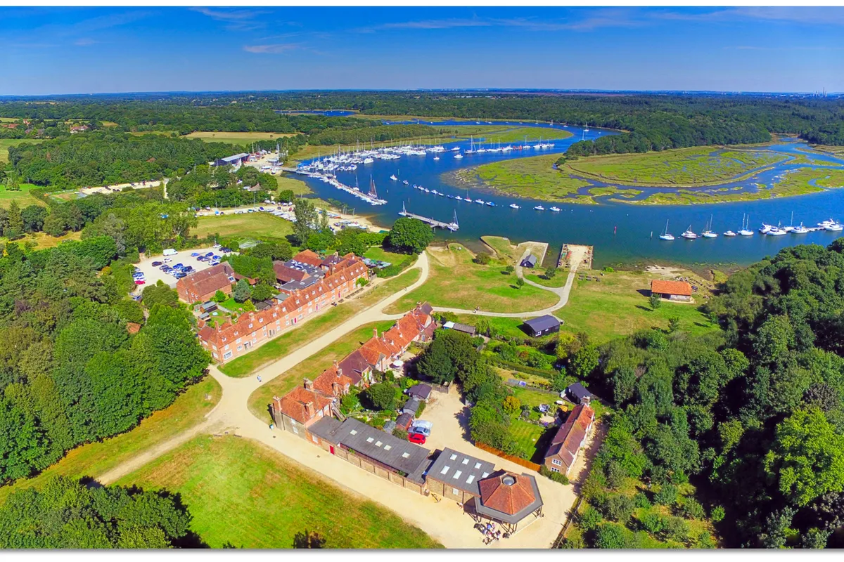 Bucklers Hard Marina in New Forest, United Kingdom — photo 5