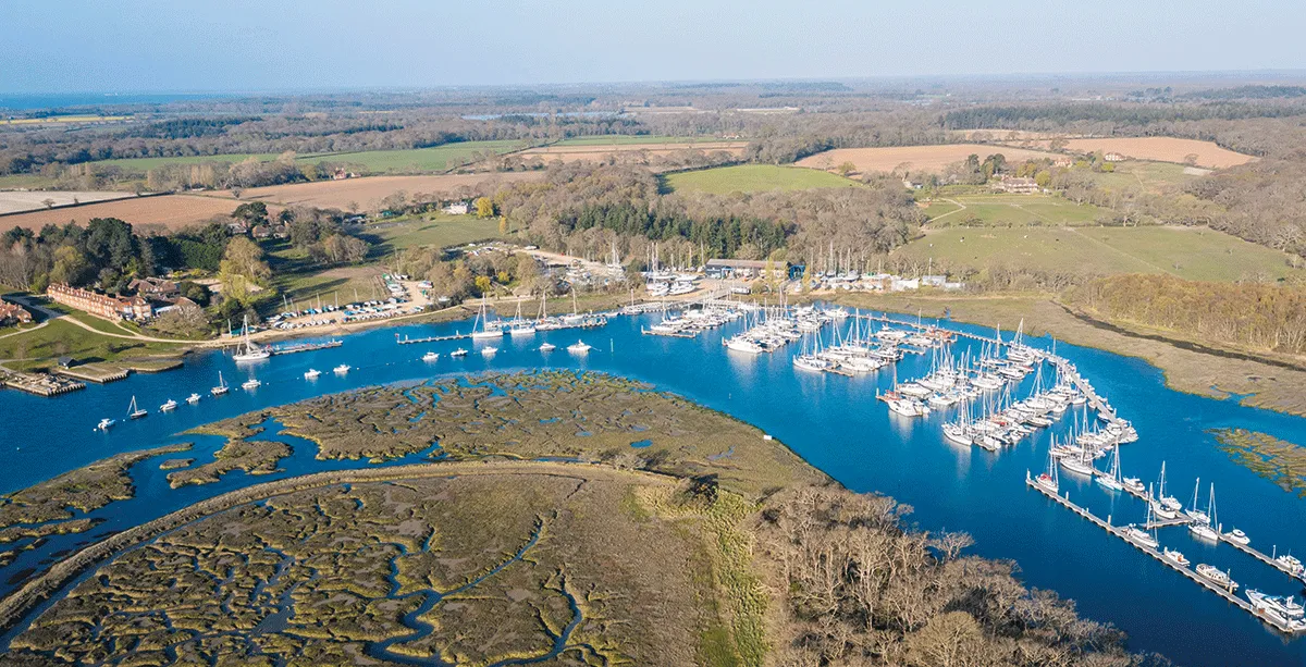 Bucklers Hard Marina in New Forest, United Kingdom — photo 8