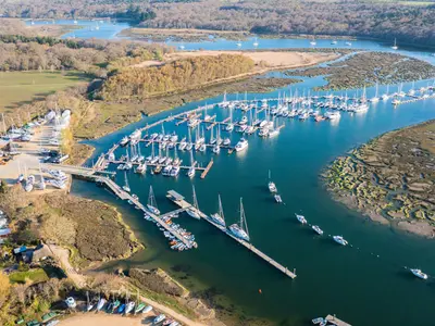 Bucklers Hard Marina in New Forest, United Kingdom — photo 4