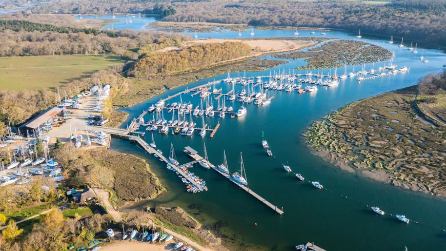 Bucklers Hard Marina in New Forest, United Kingdom — photo 4