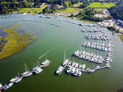 Bucklers Hard Marina in New Forest, United Kingdom — photo 3