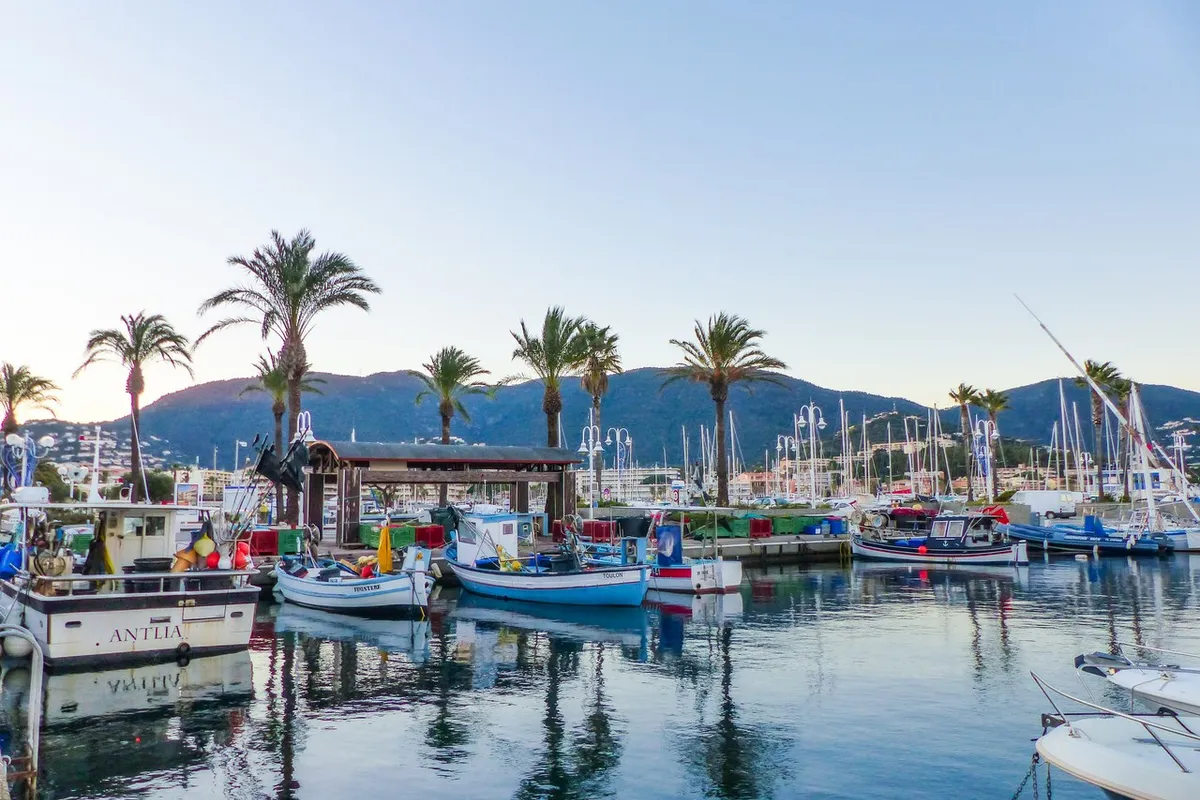Port Heraclea, marina in Cavalaire-sur-Mer, France