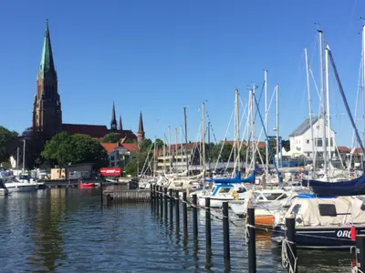 Stadthafen Schleswig, marina in Schleswig, Germany — photo 2