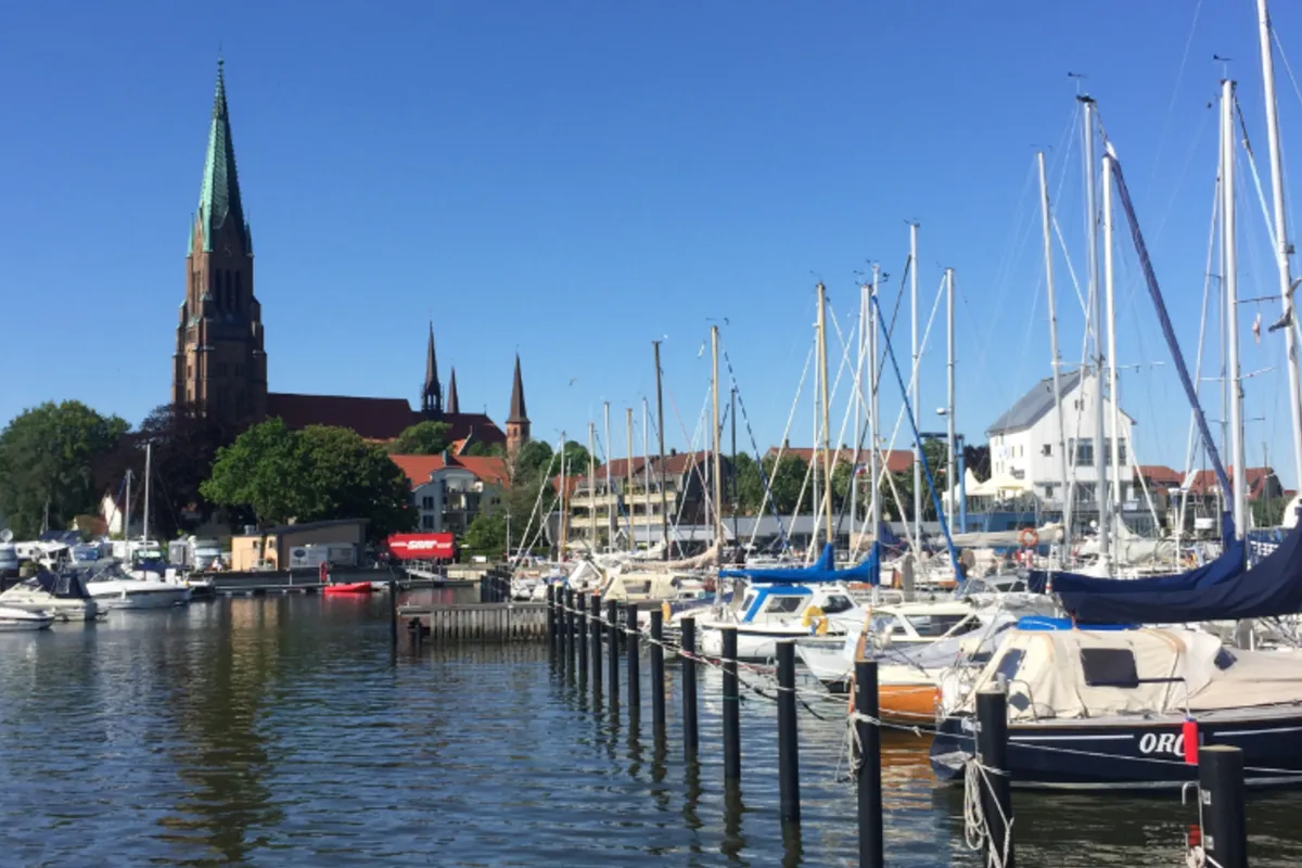 Stadthafen Schleswig, marina in Schleswig, Germany — photo 2