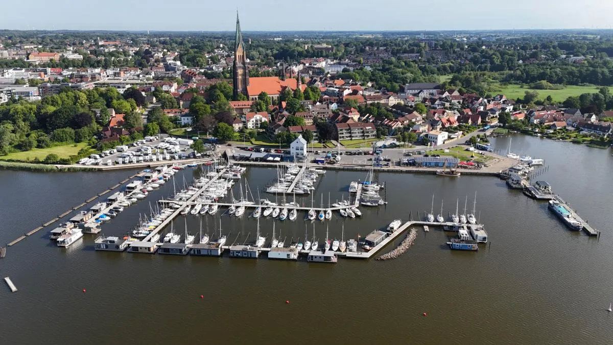 Stadthafen Schleswig, marina in Schleswig, Germany