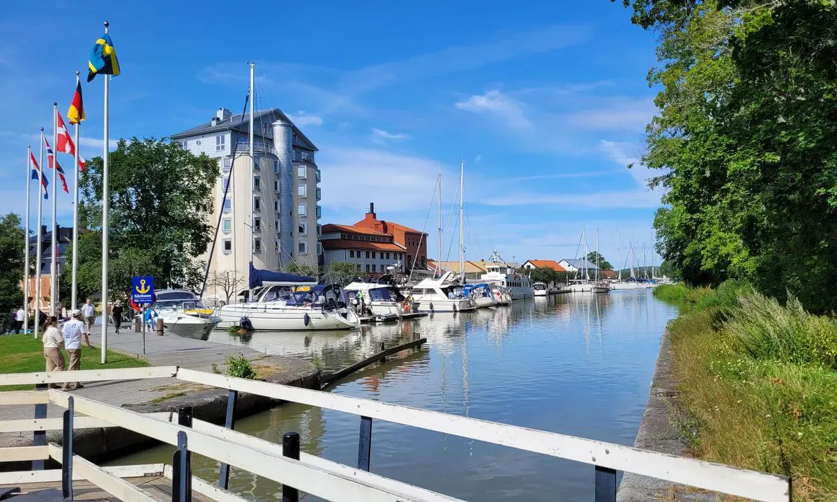 Söderköpings gästhamn, marina in Söderköping, Sweden