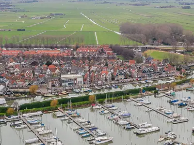 Binnenhaven, marina in Zoutkamp, Netherlands — photo 4