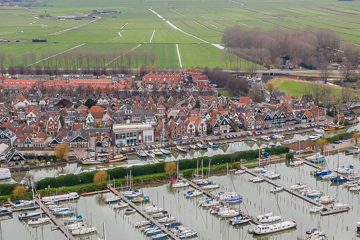 Binnenhaven, marina in Zoutkamp, Netherlands — photo 4