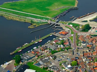 Binnenhaven, marina in Zoutkamp, Netherlands — photo 2