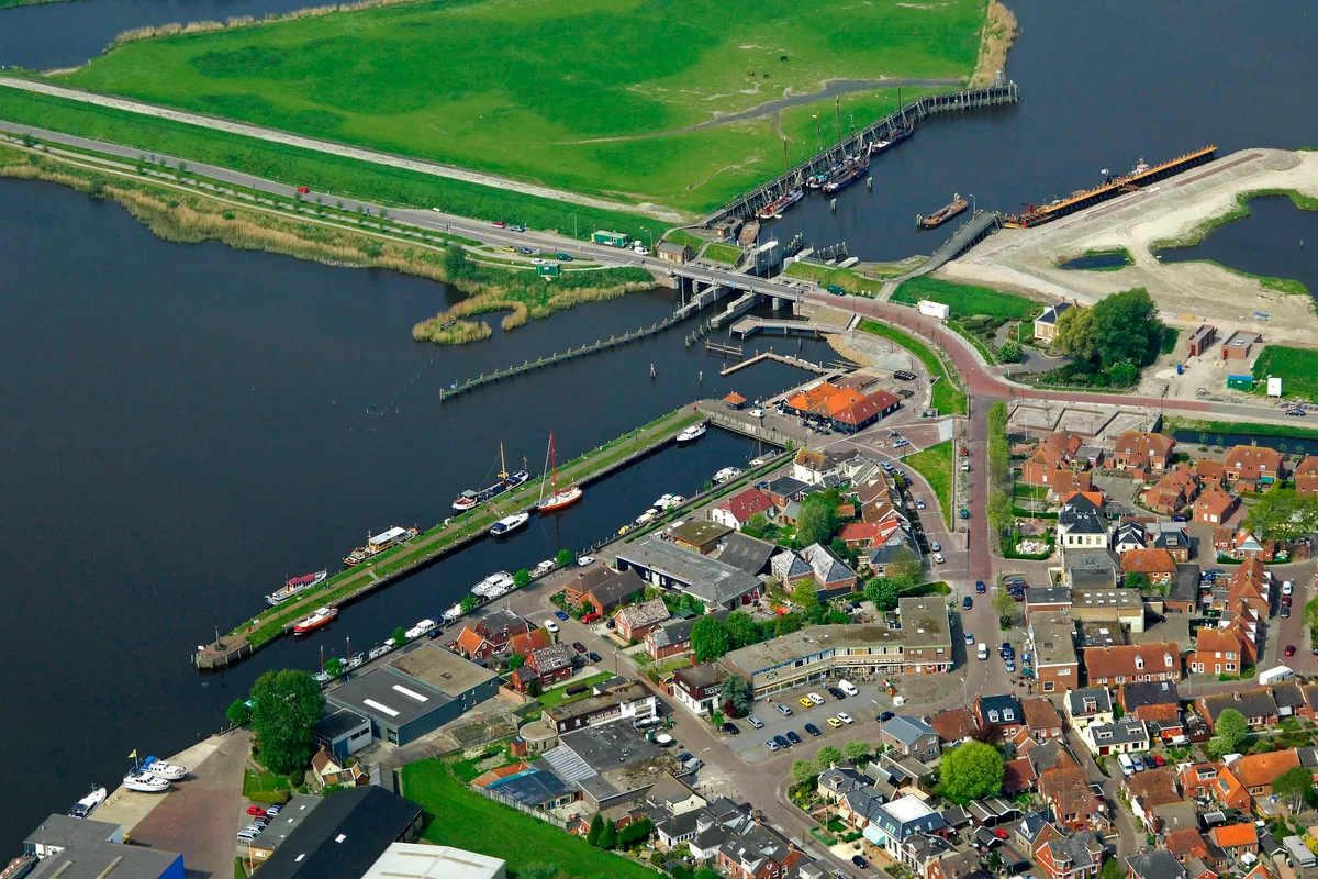 Binnenhaven, marina in Zoutkamp, Netherlands — photo 2