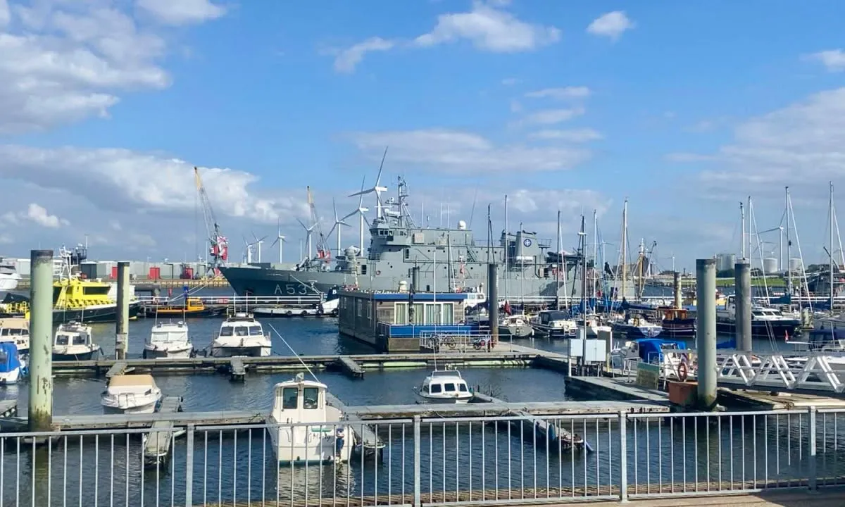 Binnenhaven, marina in Zoutkamp, Netherlands — photo 7