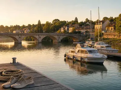 Port de la Maladière, marina in Port-sur-Saône, France — photo 3