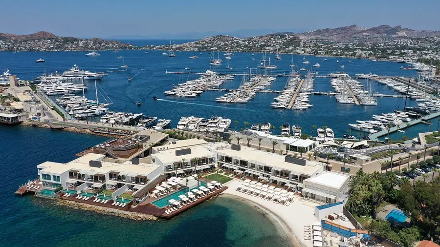 Yalıkavak Marina in Bodrum, Turkey