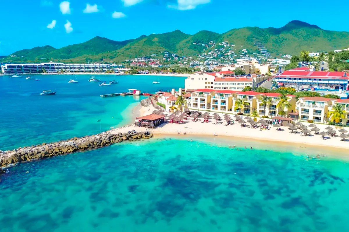 Simpson Bay Marina in Simpson Bay, Sint Maarten
