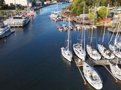 Småbåtshamnen Åhus, marina in Åhus, Sweden — photo 2