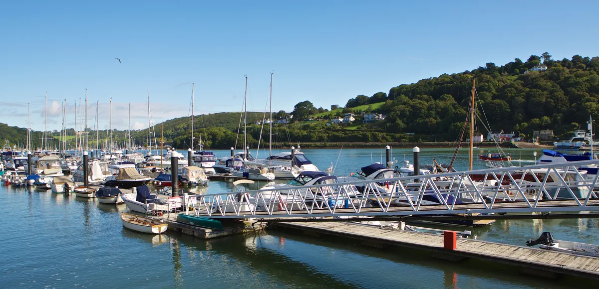 Dart Marina in South Hams, United Kingdom