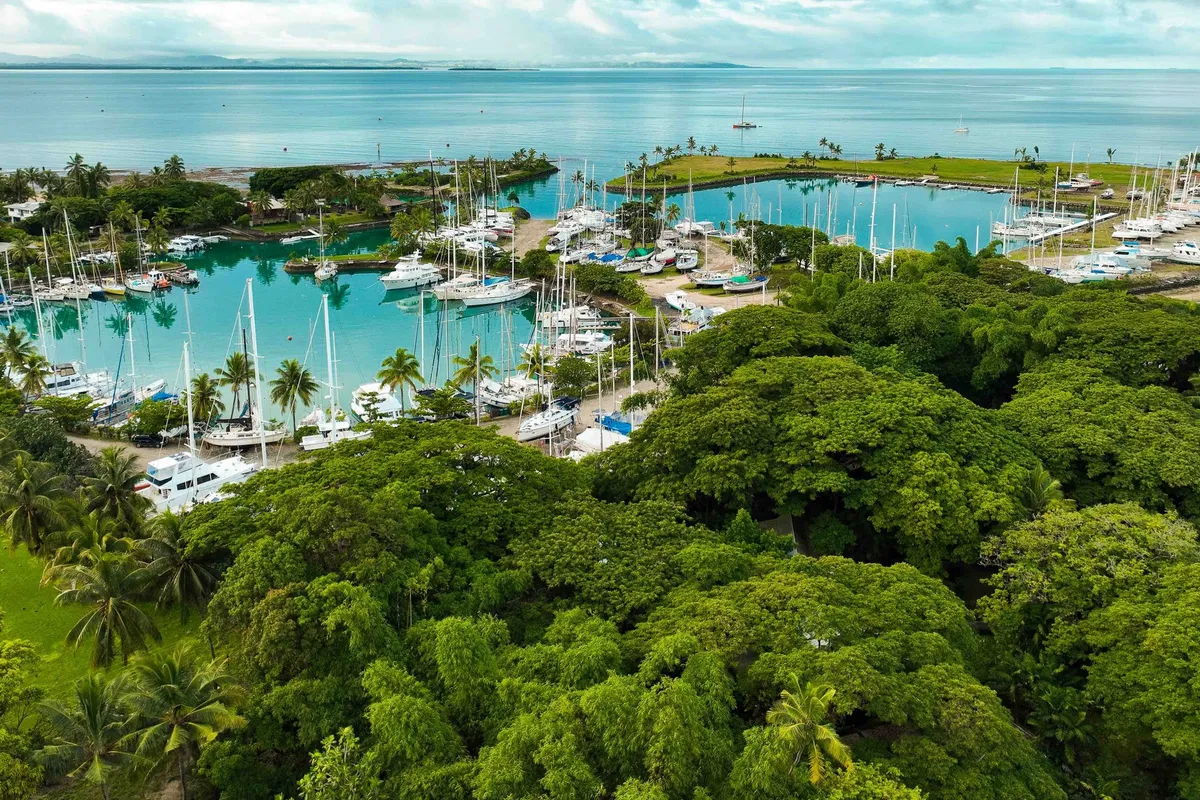 Vuda Marina in Lautoka, Fiji