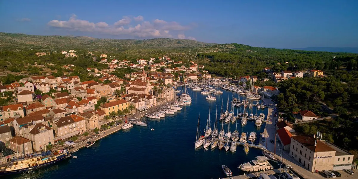 ACI Marina Milna in Općina Milna, Croatia