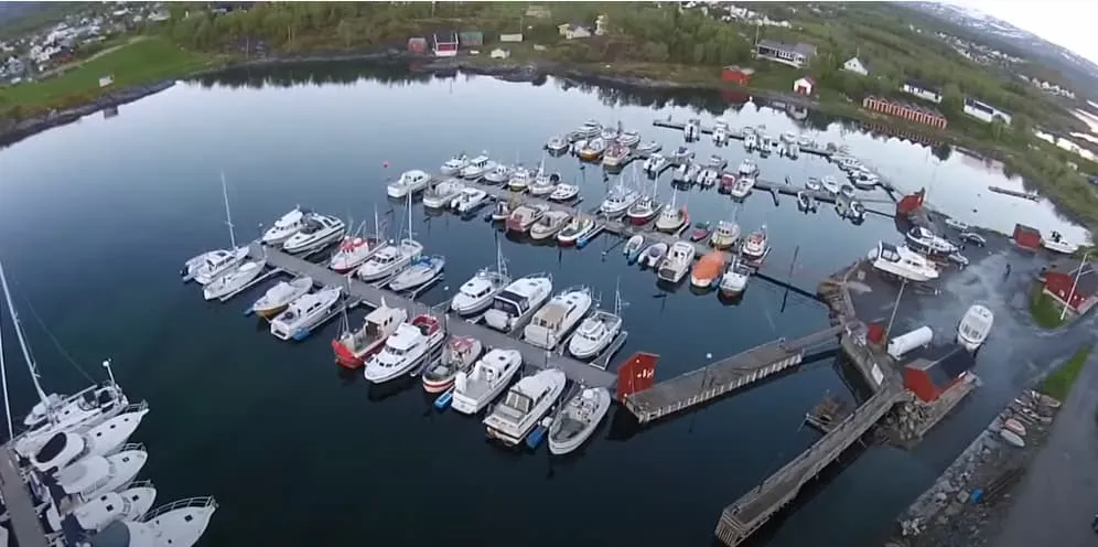 Småbåthavna Marina in Bodø, Norway