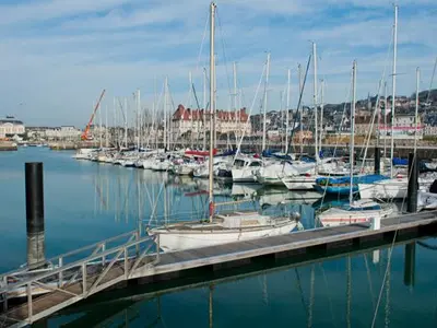 Bassin Morny, marina in Deauville, France — photo 5