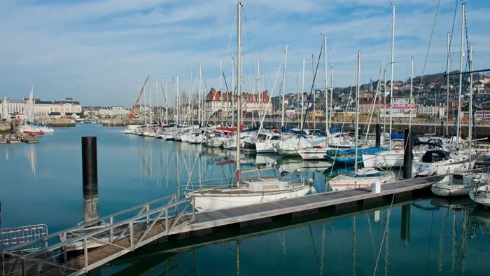 Bassin Morny, marina in Deauville, France — photo 5