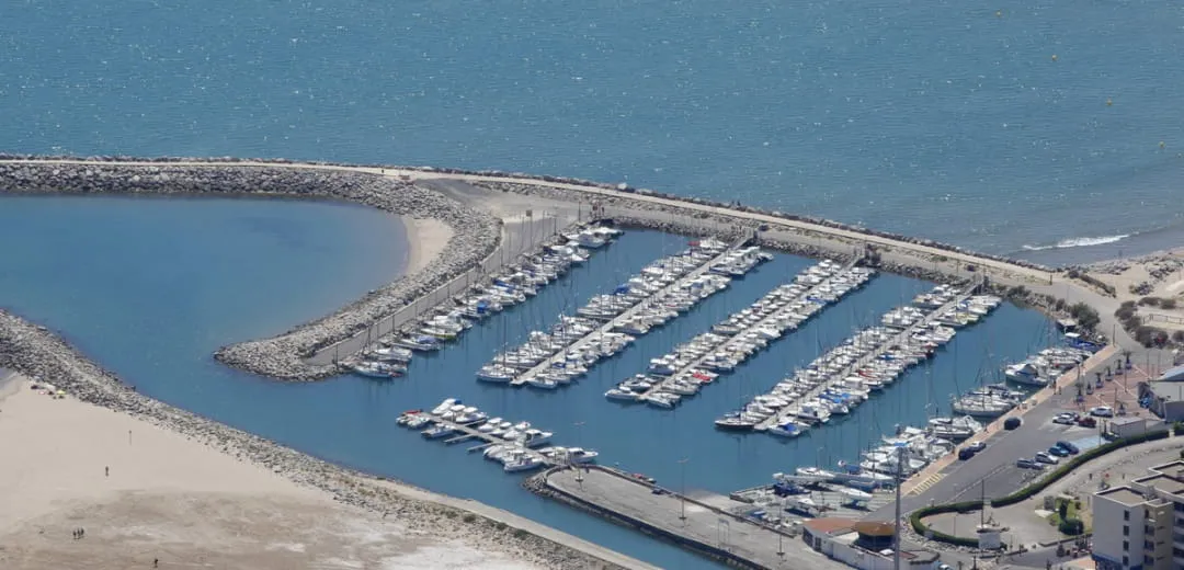 Port Occitanie, marina in Argens-Minervois, France