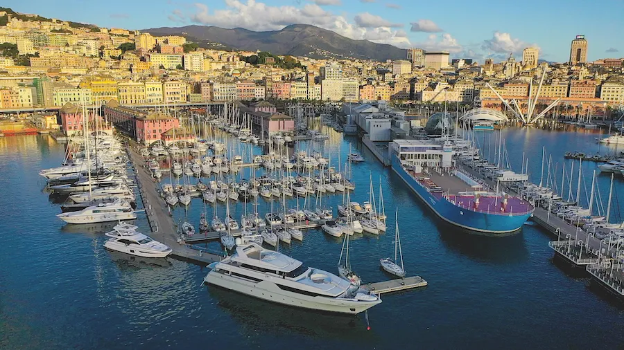 Marina Porto Antico in Genoa, Italy — photo 2