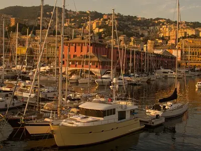 Marina Porto Antico in Genoa, Italy — photo 3